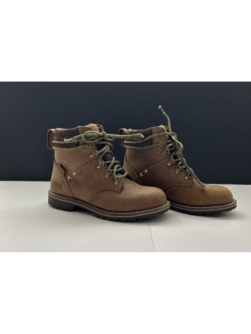 Kodiak Women's 6-in Bralorne Soft Toe Waterproof Boot in Brown size 6M